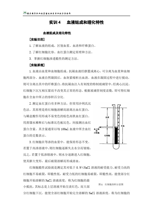 4血液组成和理化特性(精)