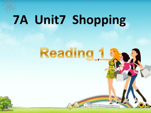 新牛津译林版七年级英语上册Unit7 Reading(1) 公开课课件(15张PPT)