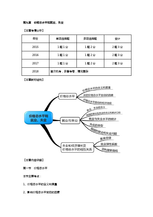 word庄欣-中级经济师-经济基础知识-教材精讲班-第1部分 经济学 第9章