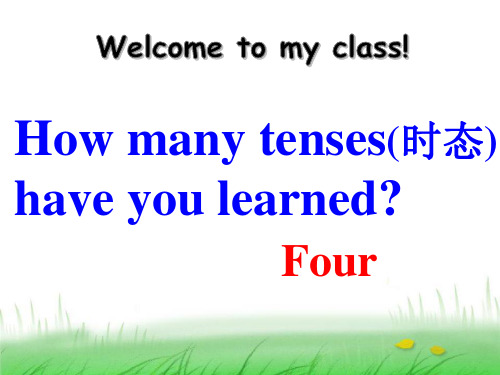 外研英语七年级下册Review of Four Tenses(共21张PPT)