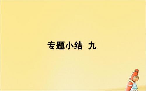 2019_2020学年高中历史专题九当今世界政治格局的多极化趋势专题小结课件人民版必修1