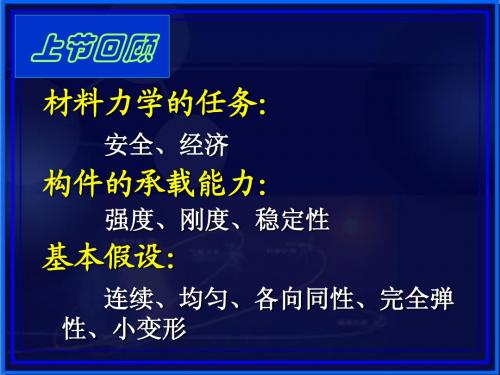 轴向拉压、第一讲