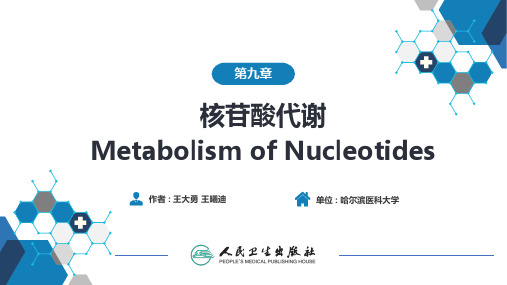 生物化学及分子生物学(人卫第九版)-09核苷酸代谢