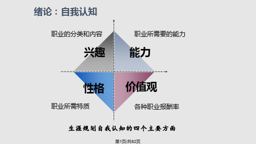 自我认知和自我评价PPT课件