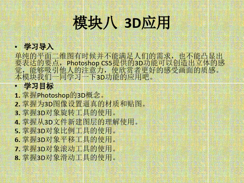 《图形图像处理Photoshop cs5基础案例与教程》模块八