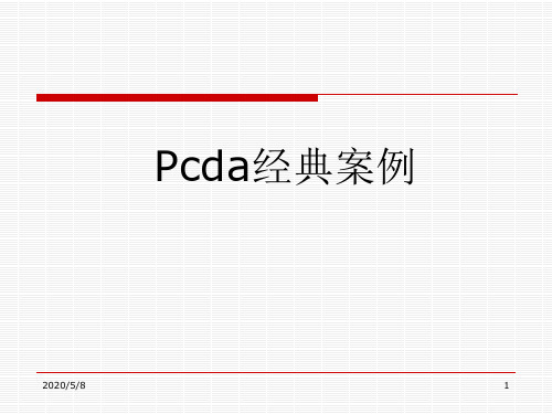 PDCA经典案例分析