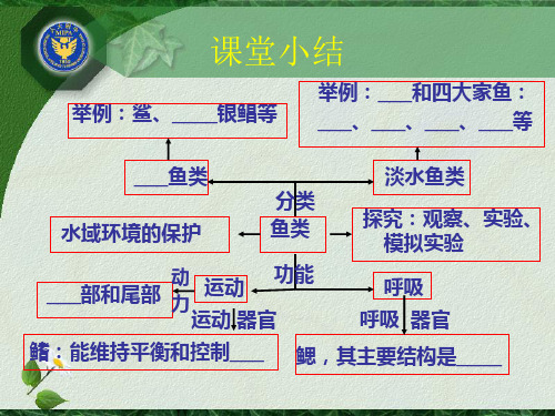 八年级生物第一章知识结构图