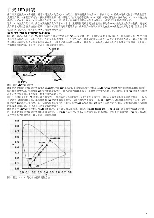 白光LED封装 色坐标分析