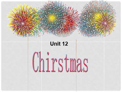 六年级英语上册 Unit 12 It’s Christmas again课件 湘少版