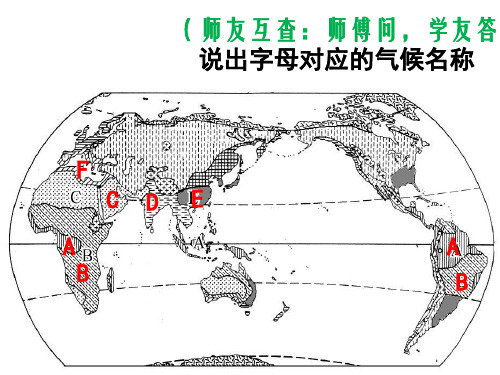 湘教版七年级地理上册 第四章 世界的气候 第四节 世界主要气候类型 (共32张PPT)