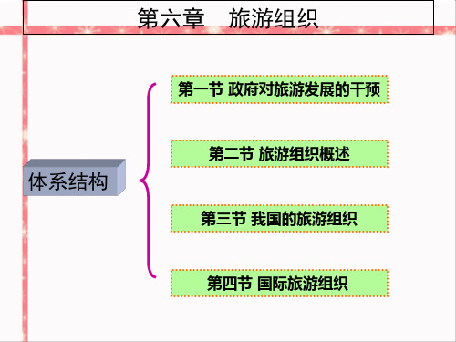 6旅游组织PPT课件