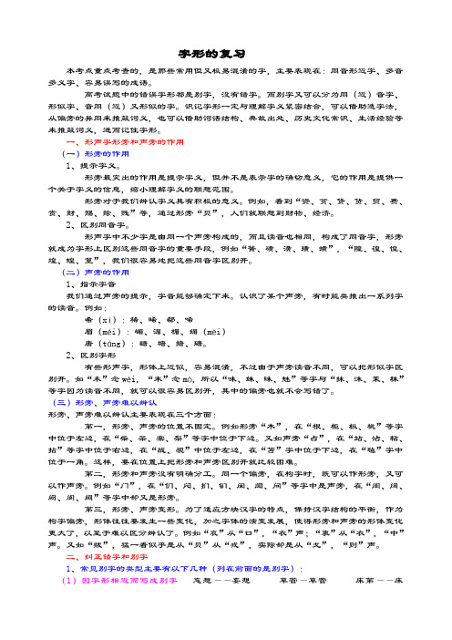 字形