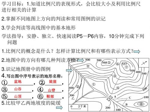 人教版高中地理高二第二学期区域地理复习课件地图