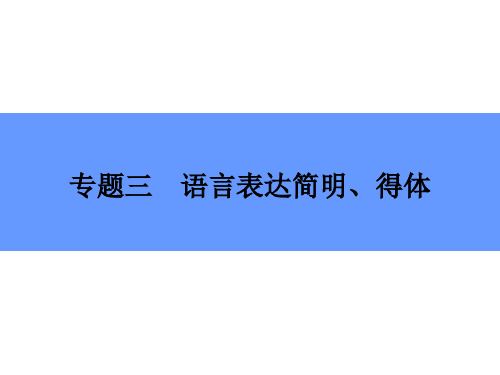 语言表达简明得体ppt课件