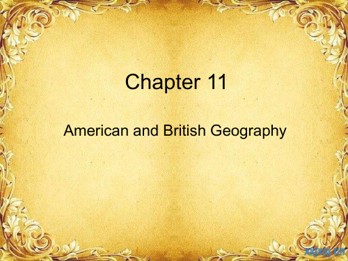 American   Geography unit 11