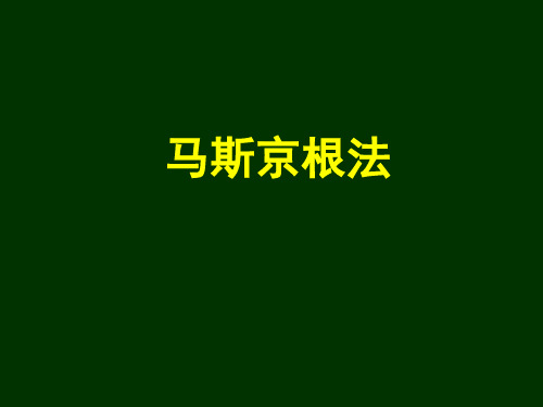 马斯京根法及新安江模型