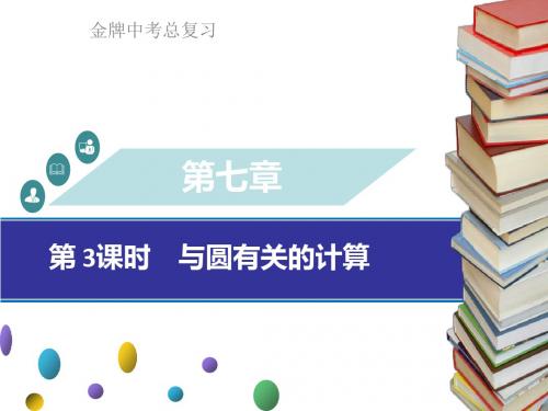 广东省中考数学总复习第七章圆第3课时与圆有关的计算课件