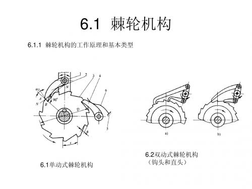 6章 间歇运动机构Microsoft PowerPoint 演示文稿