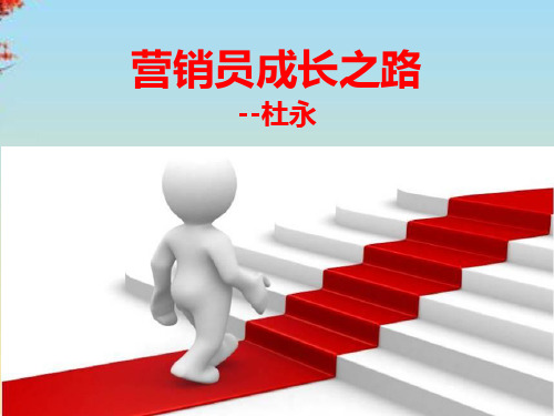 试谈营销员的职业生涯(ppt 15页)