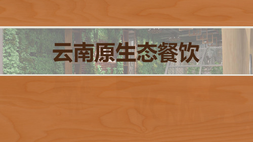 “绿色生态”主题餐饮空间设计毕业设计作品集完整版