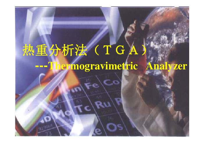 热重分析法(TGA)