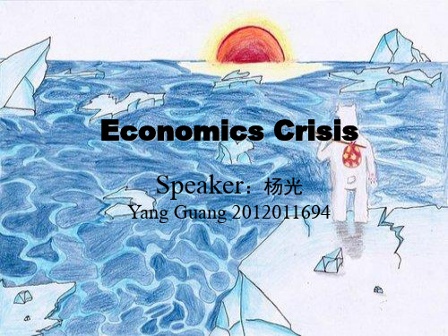 Economic Crisis,Financial Crisis,英文演讲,金融危机,大学演讲