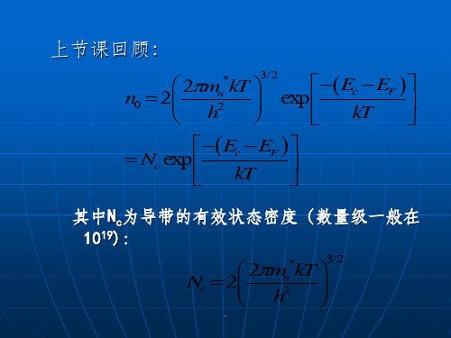 第3章 费米能级