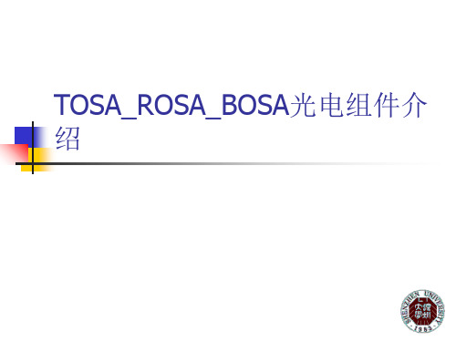 TOSA_ROSA_BOSA光电组件介绍 ppt课件