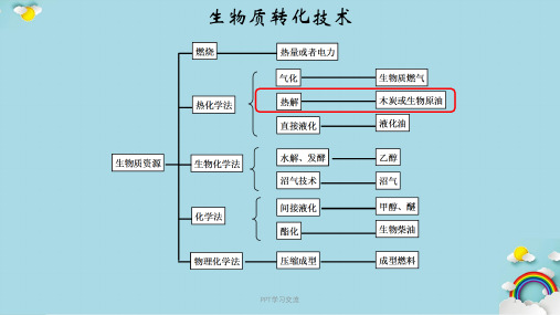 第6章 生物质热裂解技术课件