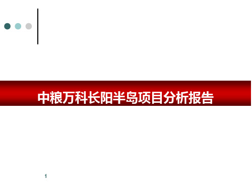 长阳半岛项目  ppt课件