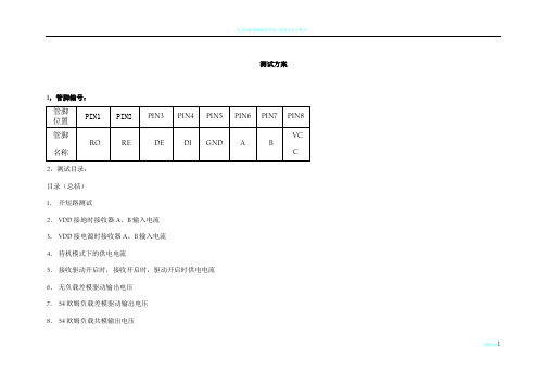 RS232RS485测试方案,应用方案