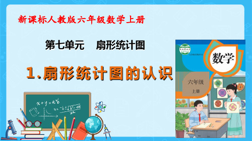 人教版数学六年级上册7-1扇形统计图的认识(例1)教学课件(共22张PPT)