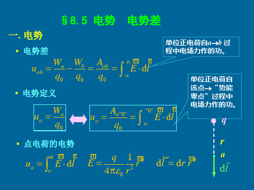 电势电势差