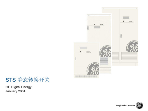 GE Digital Energe 静态转换开关 说明书