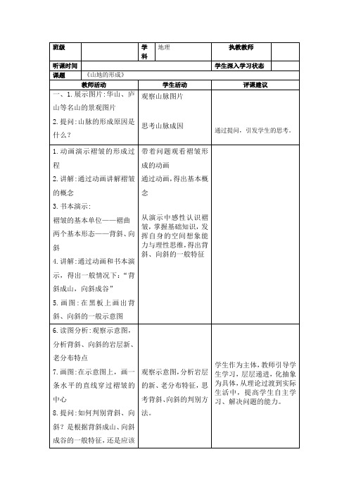 地理听课学习记录(六篇)