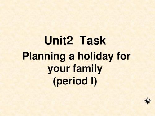 5、译林牛津版必修23aUnit2+Wish+You+Were+Here+Task+(共38张PPT)
