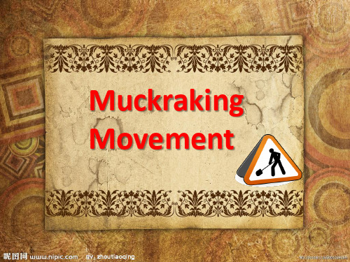 Muckraking Movement.ppt