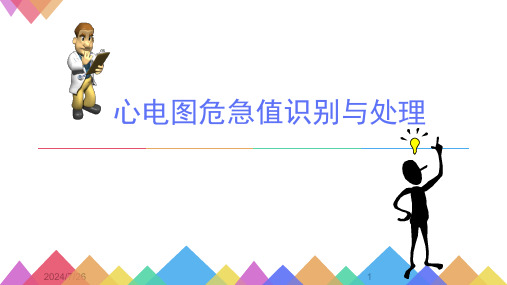 心电图危急值的识别与处理【60页】