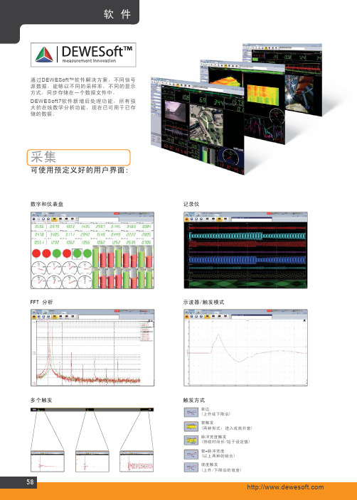 Dewesoft软件功能介绍