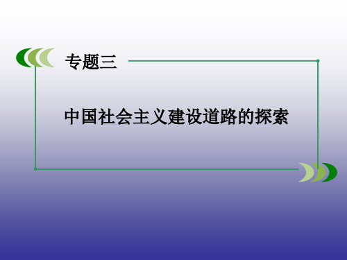 2015年春高一历史人民版必修2专题3 第1课 社会主义建设在探索中曲折发展  课件