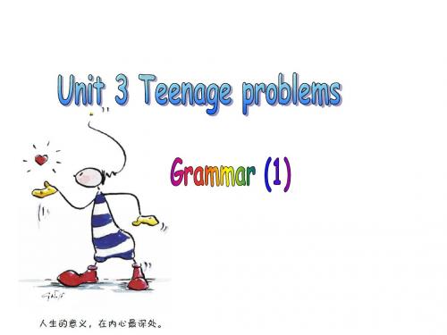 牛津译林版九年级英语上册课件:9A Unit 3 Grammar 1