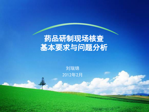 药品注册研制现场核查基本要求及问题分析
