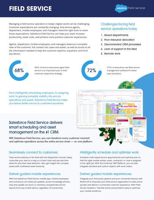 Salesforce Field Service操作手册说明书