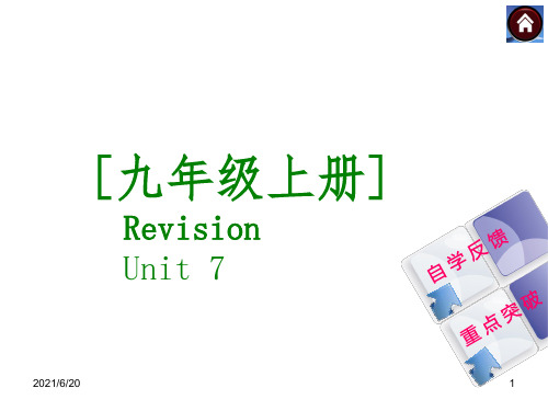 2021届中考英语总复习牛津9A unit7复习课件(共16张PPT