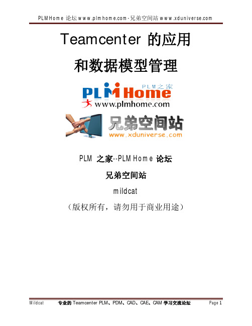 PLMHome_Teamcenter 9 BMIDE入门教程(中)