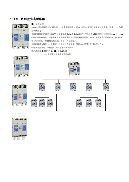 SBTM1系列塑壳式断路器