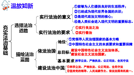 凝聚法治共识学年部编版道德与法治九年级上册含视频,共PPT精品课件