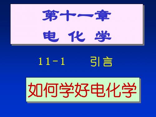 电 化 学 - 厦门大学化学化工学院