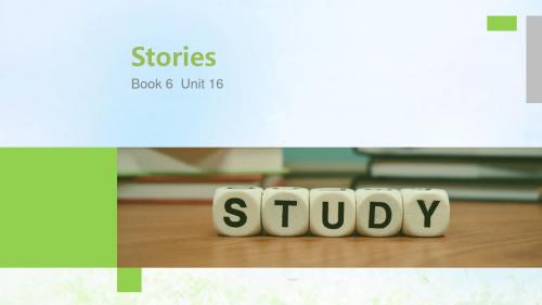 2020版高考英语一轮复习Book6Unit16Stories课件北师大版