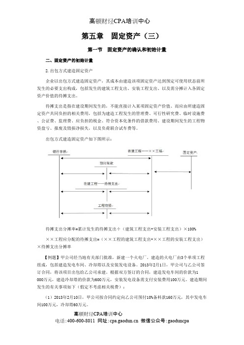 CPA考试会计科目学习笔记-第五章固定资产03